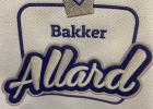 Shirts bakker Allard geborduurd met logo